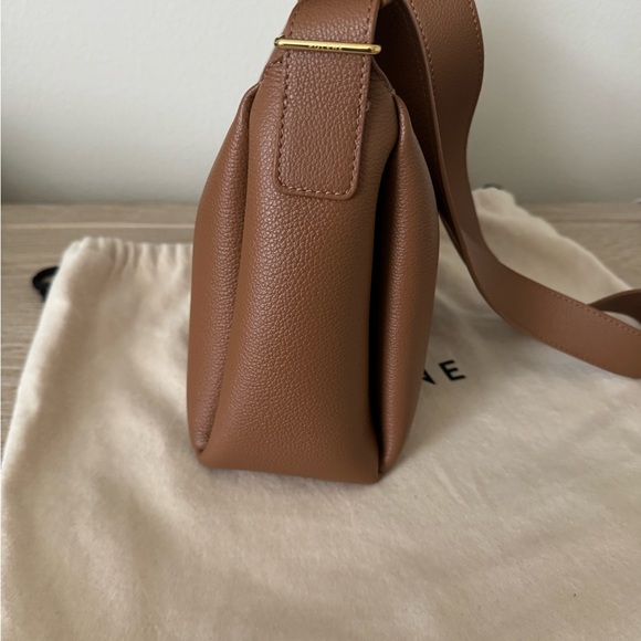 Polene Umi Camel Leather Bag - Picture 5 of 11